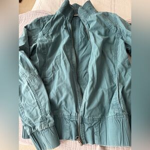 Bomber jacket, blue, size large (fits more like a medium)